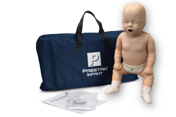 Manequim de RCP  Infantil Profissional Prestan com Feedback de RCP, (Pele Média) [SKU: PR00021M]