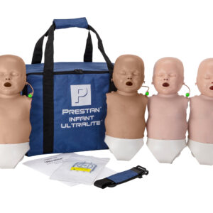Manequim de RCP  Prestan Infant Ultralite com Kit de Diversidade de Feedback de RCP, 4-Pack [SKU: PR00084]