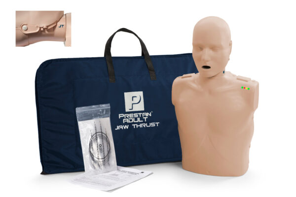 Manequim de RCP  Adulto Prestan Professional com Empurrão de Mandíbula e Feedback de RCP (Pele Média) [SKU: PR00037M]