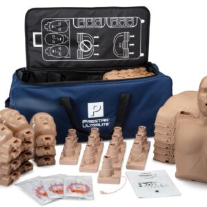 Manequim de RCP  Prestan Ultralite com Kit de Diversidade de Feedback de RCP, 12-Pacote [SKU: PR00080]