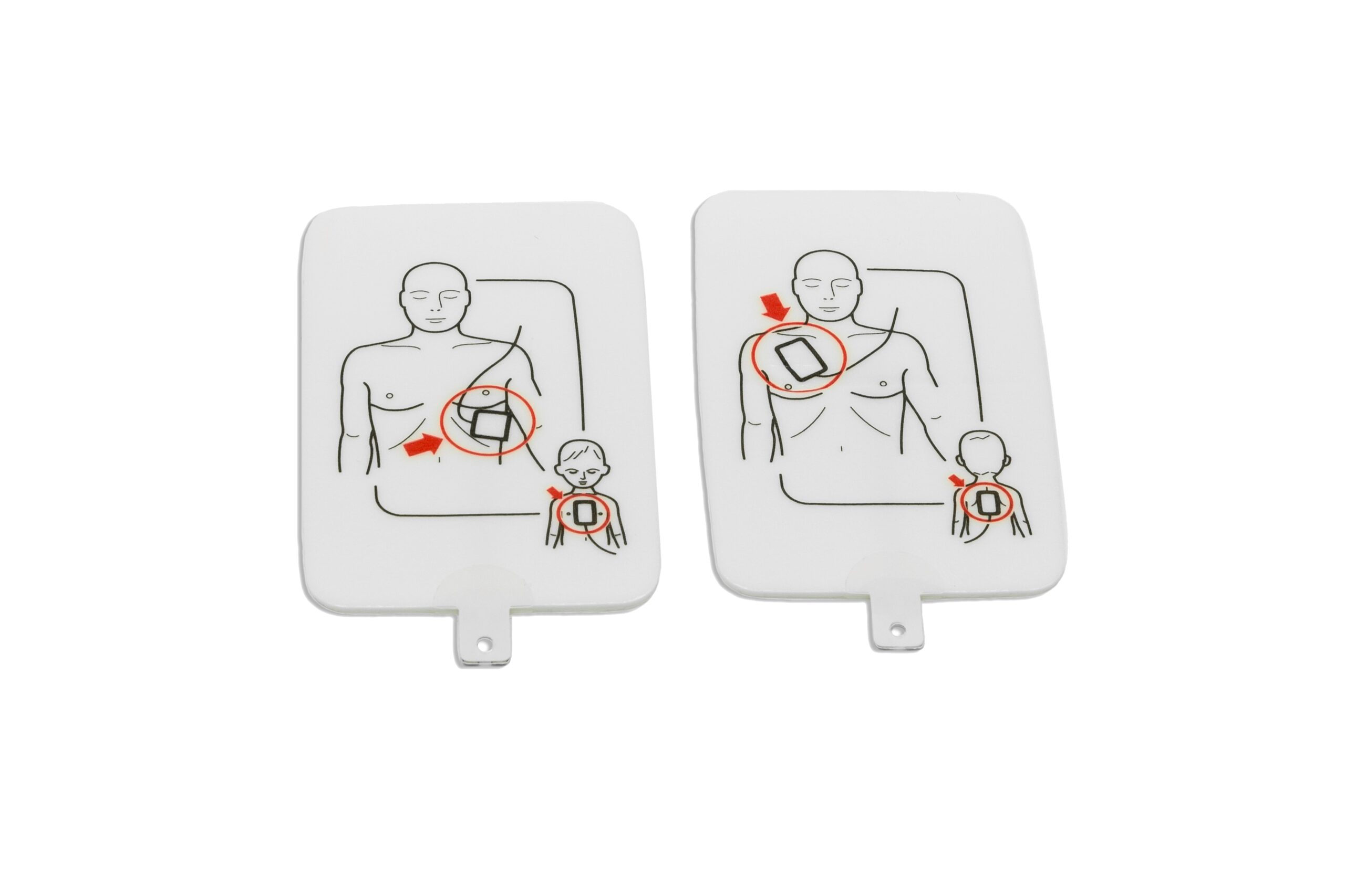 Conjunto de Almofadas de Treinamento Prestan AED UltraTrainer Adulto/Criança [SKU: PR00086]
