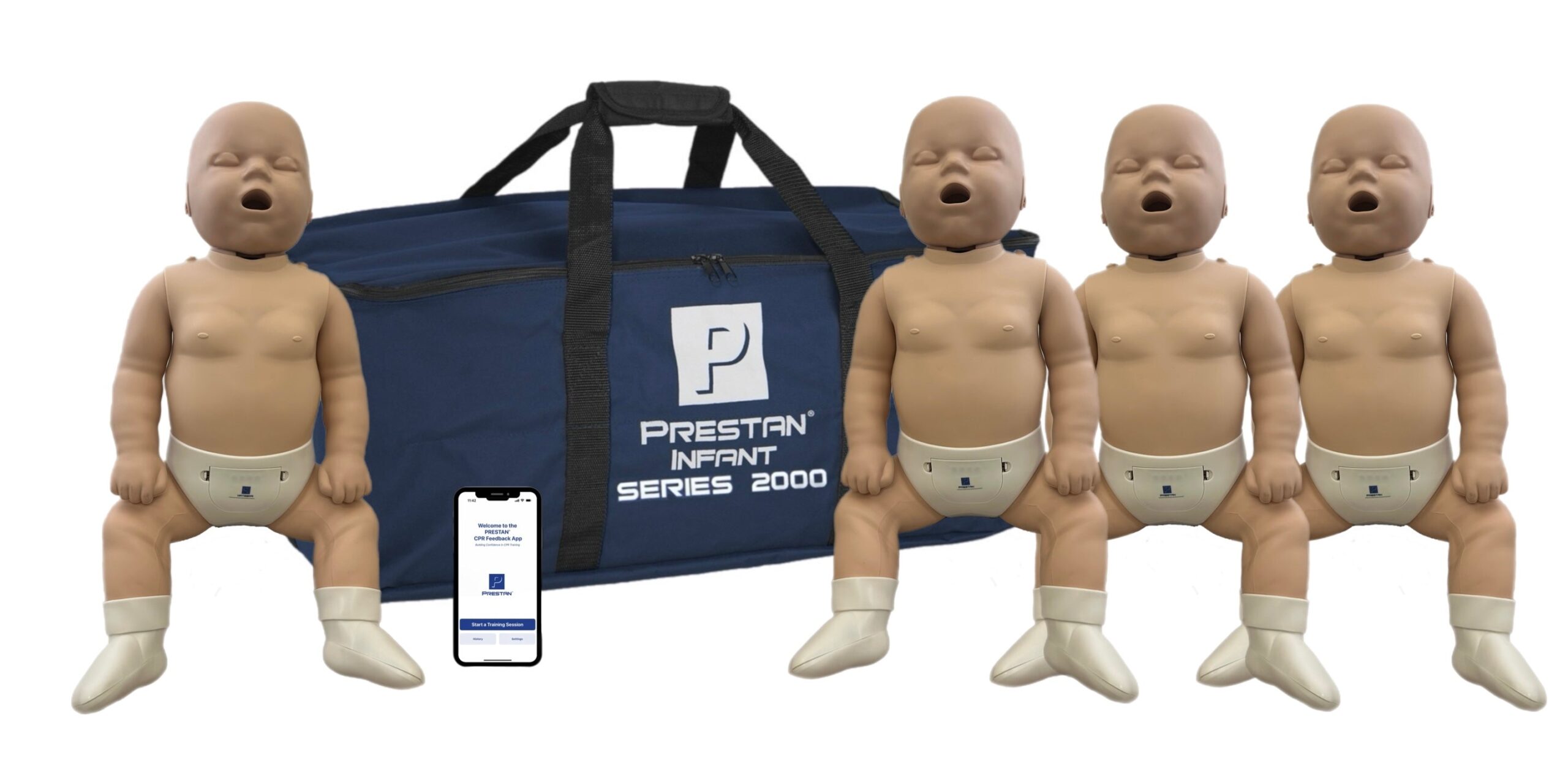 Professional Infant Series 2000 Manequim  with Advanced CPR Feedback, 4-Pack