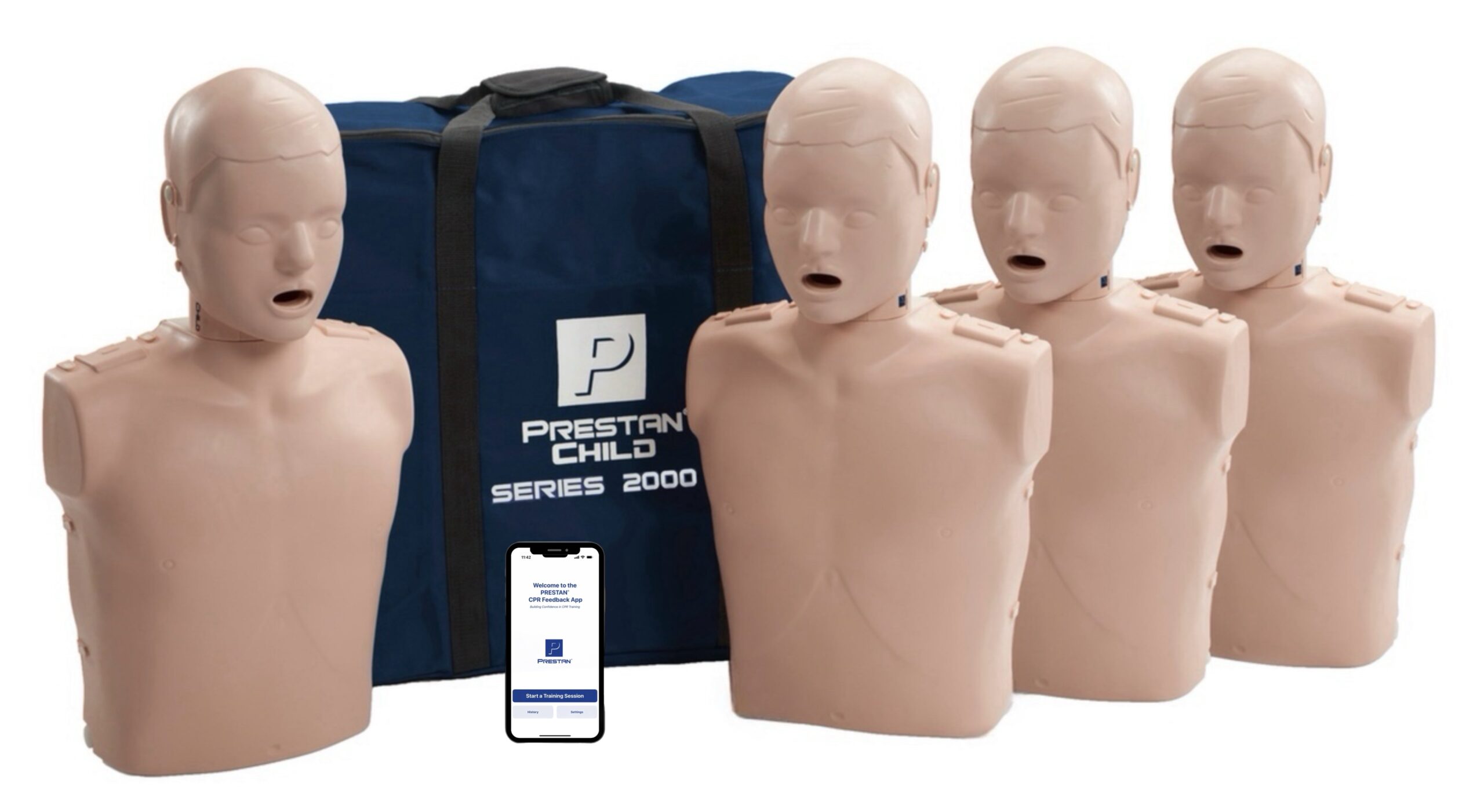 Professional Child Series 2000 Manequim  with Advanced CPR Feedback, 4-Pack