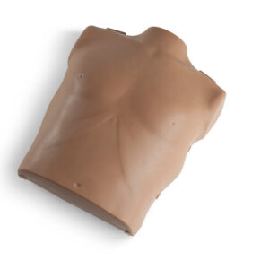 Manequim de RCP  Profissional Adulto Prestan com Torso de Feedback de RCP, (Pele Escura) [SKU: PR00034D]