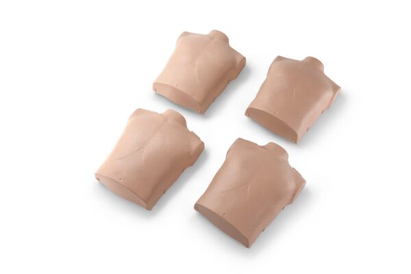 Prestan Professional Child Manikin Torso Skin, 4-Pack (Pele Média) [SKU: PR00110M]