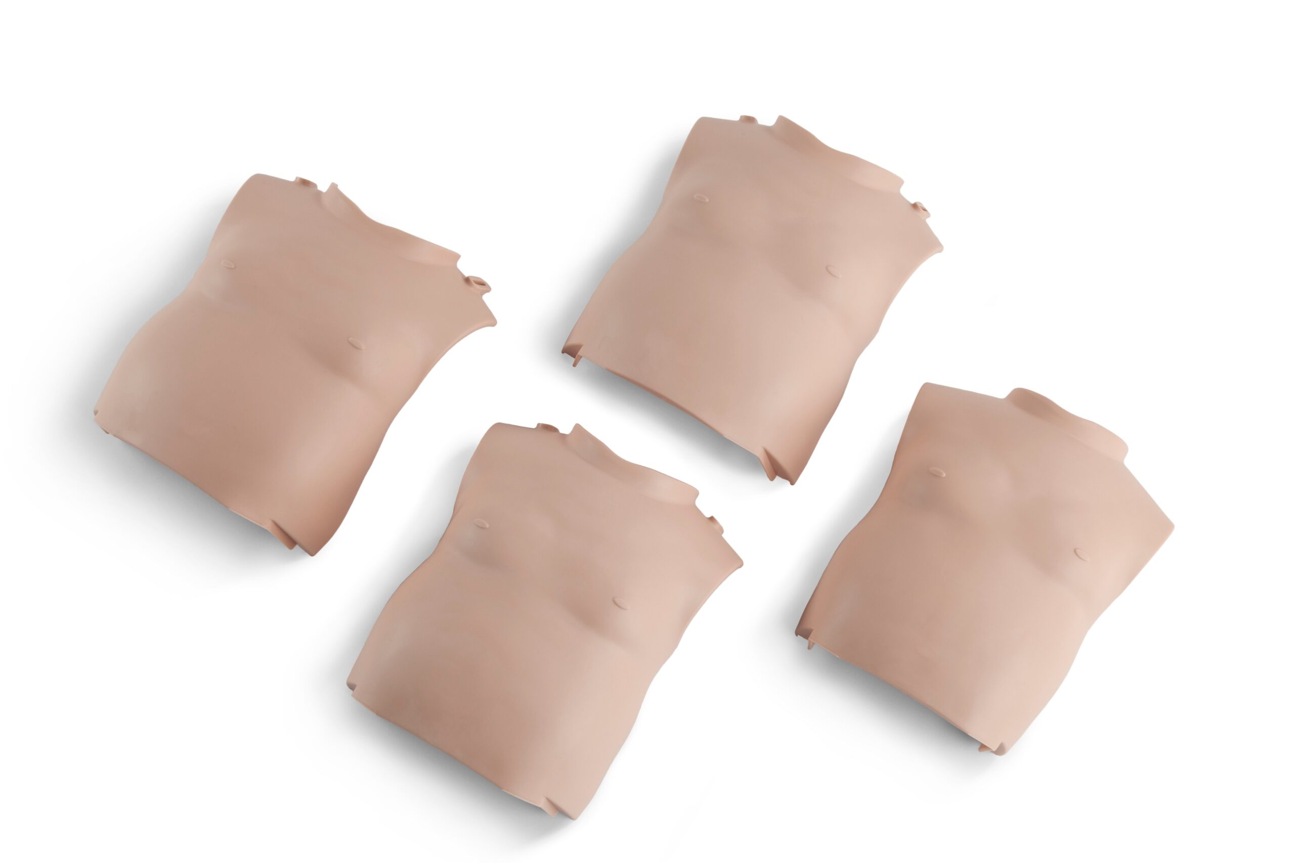 Prestan Professional Infant Manikin Torso Skin, 4-Pack (Pele Média) [SKU: PR00119M]