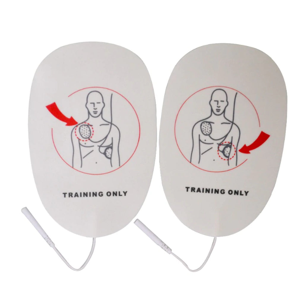 Almofadas de treinamento AED para adultos - 1 par